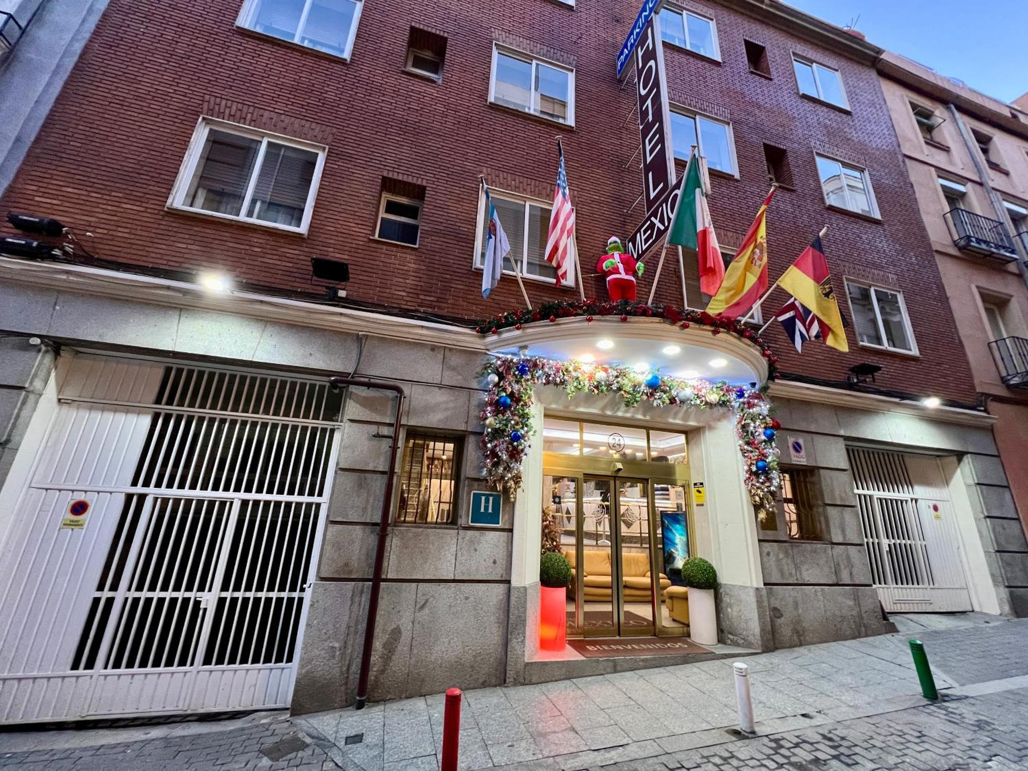 Hotel Mexico Madrid Eksteriør billede
